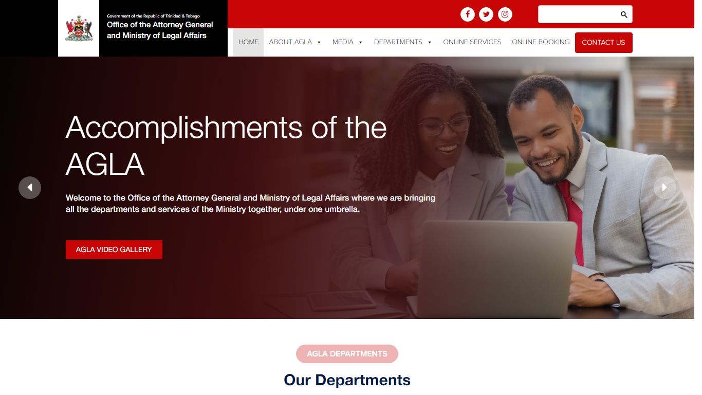 ONLINE SERVICES OLD – Ministry of the AGLA